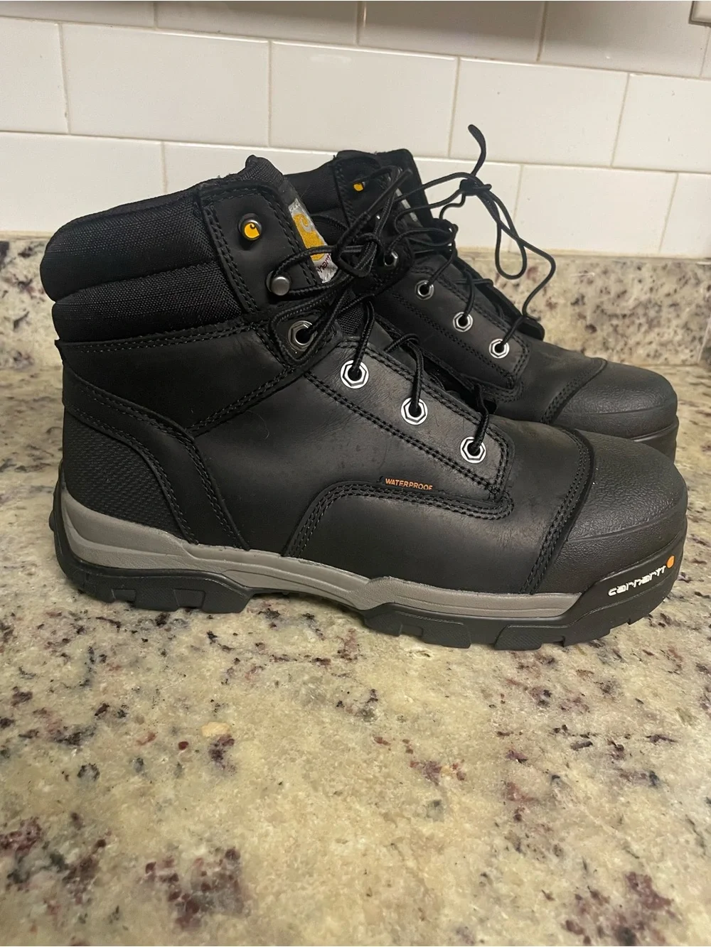 Carhartt Ground Force 6-inch waterproof composite toe work boots men 9 shoe